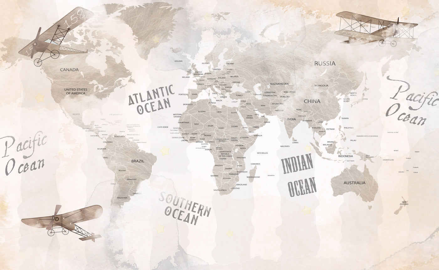 Boy's Map – La Flora Design