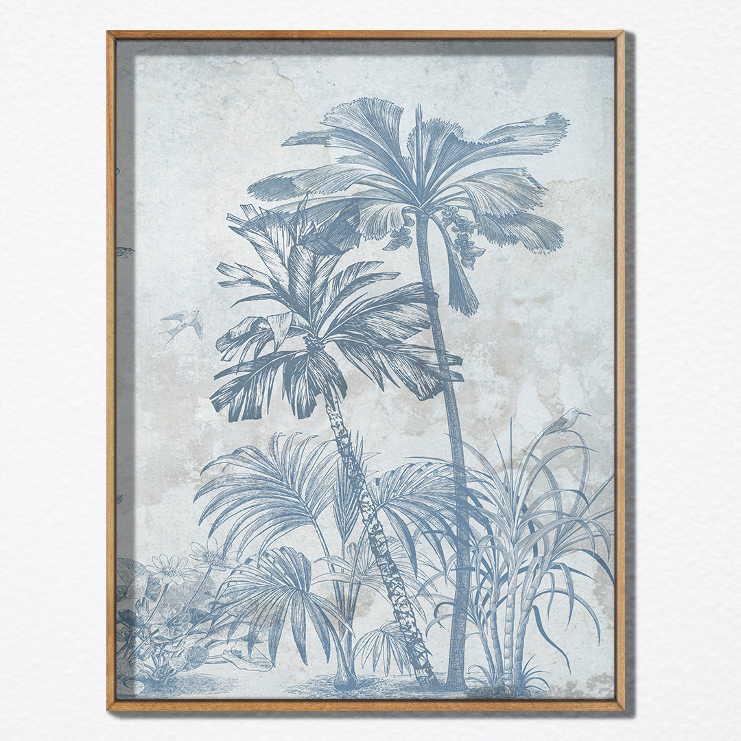 Canvas Tropical Blue